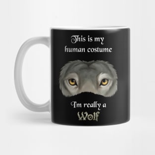 I'm really a wolf - grey Mug